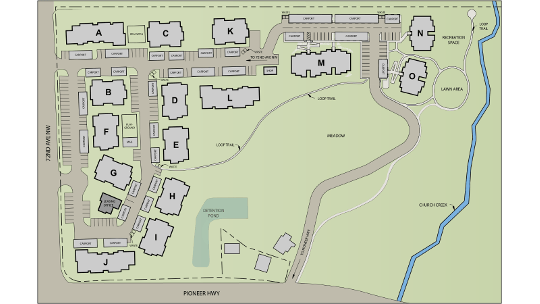 Creekside Apartment Homes Map